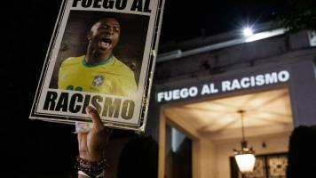 Promulgan en Brasil la ley ‘Vini Jr’ para poner fin a los partidos en casos de racismo