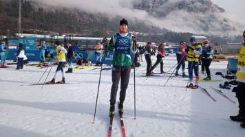 Timo Grönlund se ubica en el puesto 93 en la prueba de esquí de fondo de los Juegos de Invierno