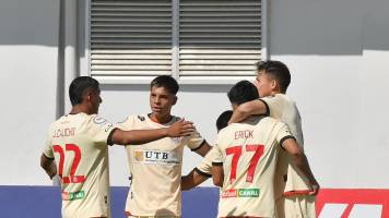 Universitario de Vinto golea al club ABB (3-0) y sube en la tabla del torneo seriado