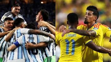 Argentina y Colombia quieren anotarse en cuartos de final 