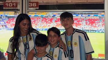 Thiago y Mateo Messi protagonizan curioso momento donde interviene Antonela Roccuzzo