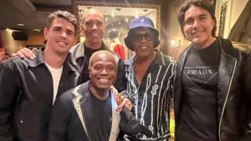 ¡Encuentro de lujo! Marcelo Martins se reúne con Ronaldinho y exjugadores de Brasil