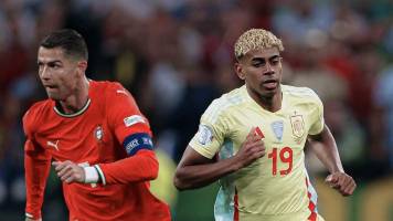 La emoción de Cristiano, el lamento de Lamine