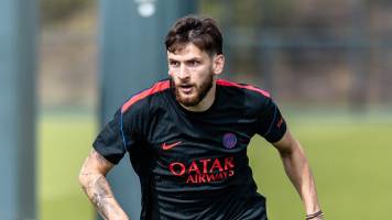 El PSG pierde a Kvaratskhelia para varios meses por rotura del ligamento cruzado anterior