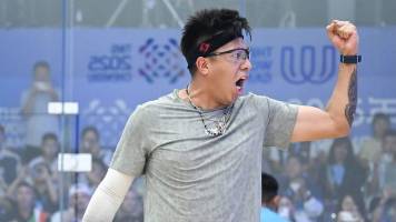Conrrado Moscoso buscará un nuevo título en la final del Mundial Open de Raquetbol