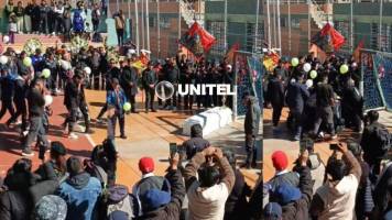 El último gol: El emotivo homenaje a un salonista de El Alto que falleció