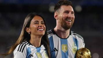 Messi y Antonella quieren una niña para ampliar la familia, revela el 10 en una entrevista 