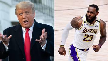 Trump carga contra LeBron James por no escuchar con “solemnidad” el himno de EEUU