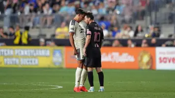 Messi recibe multa en la MLS por golpe a un rival
