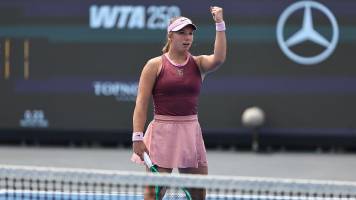 Con solo 16 años, la rusa Liutova alcanza su primera final en el circuito WTA