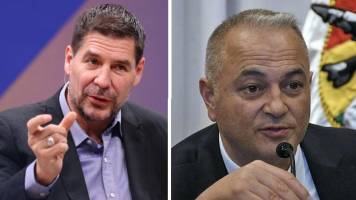 Fuego cruzado entre Costas y Claure con fuertes acusaciones 