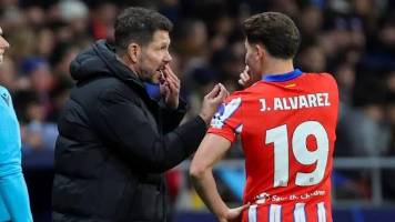 Entrenador del Atlético de Madrid quiere “armar un equipo” alrededor de Julián Álvarez