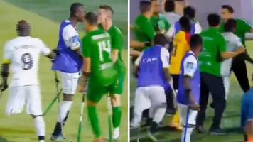 Video: La insólita batalla campal en la final de la Copa África de personas amputadas
