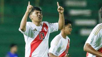 La Verde cae ante Perú en su debut en el Sudamericano Sub-15 