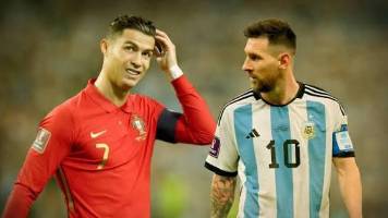 Cristiano Ronaldo reaccionó a la carta abierta de Lionel Messi para su padre