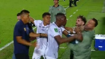 Video: Pelea campal en la final del fútbol en Costa Rica 