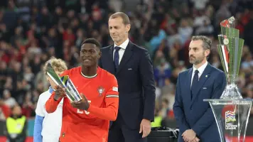 Nuno Mendes, mejor jugador de la Liga de Naciones