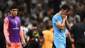 Bolívar perdonó y al final cayó ante el Atlético Mineiro en los descuentos