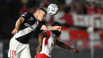 Vasco da Gama le gana a Santa Fe y es el primer semifinalista de la Copa Sudamericana