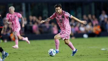 Messi firma otro doblete en triunfo de Miami y es líder goleador de la MLS
