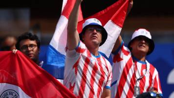 Hinchas paraguayos expresaron su molestia por derrota ante Estados Unidos