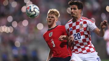 Inglaterra arrolla 7-0 en su visita a Croacia en la Liga de Naciones