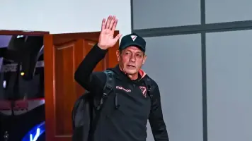 El gesto de Mauricio Soria hacia hinchas de GV San José que genera polémica