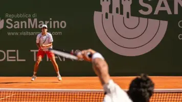 Prado avanza en el San Marino Open por el retiro de Dellien tras una lesión