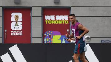Cristiano Ronaldo causa furor en Toronto previo al partido contra Croacia 