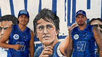 ¡El cariño no se borra! Los hinchas de Cruzeiro inmortalizan a Marcelo Martins en un mural