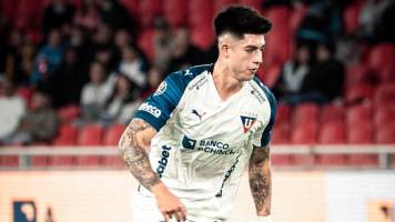 Gabriel Villamil reaparece con Liga de Quito tras casi dos meses de baja
