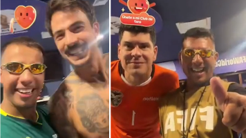 ¡Al ritmo de La Bomba y Corona! El festejo íntimo de La Verde en el camarín