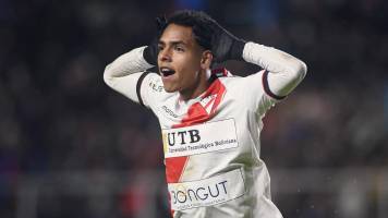 El boliviano Moisés Paniagua es el segundo jugador más joven en marcar un gol en la Libertadores