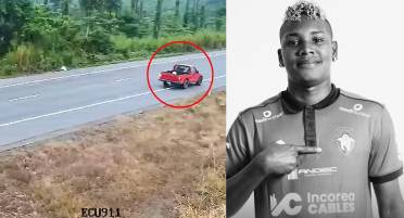 Sale a la luz el video del accidente en el que murió un joven futbolista profesional