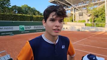 El boliviano Juan Carlos Prado hace historia en Roland Garros