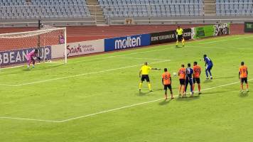 Video: Así fue el extraño penal ejecutado en el torneo caribeño de Concacaf