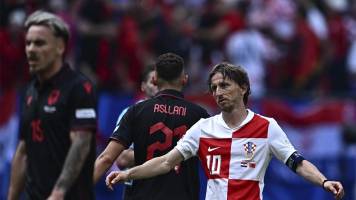 Croacia no pudo contra Albania y está a un paso de quedar fuera de la Eurocopa