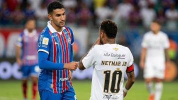 Justicia de Brasil sanciona con dos partidos a Neymar por violar la ‘Ley Vinícius’