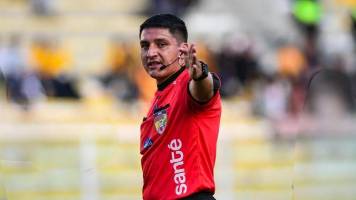 El arbitraje de Rueda encendió los ánimos de los hinchas de Oriente Petrolero