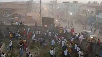 Al menos 56 muertos en Guinea por “avalancha” en un partido de fútbol 