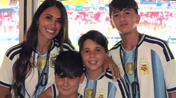 Roccuzzo, esposa de Messi, recauda millonaria cifra para ayudar a Venezuela