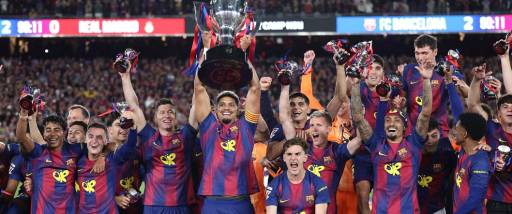 Barcelona vence al Real Madrid y se consagra campeón de la Liga de España