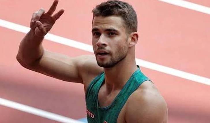 El atleta boliviano Bruno Rojas.