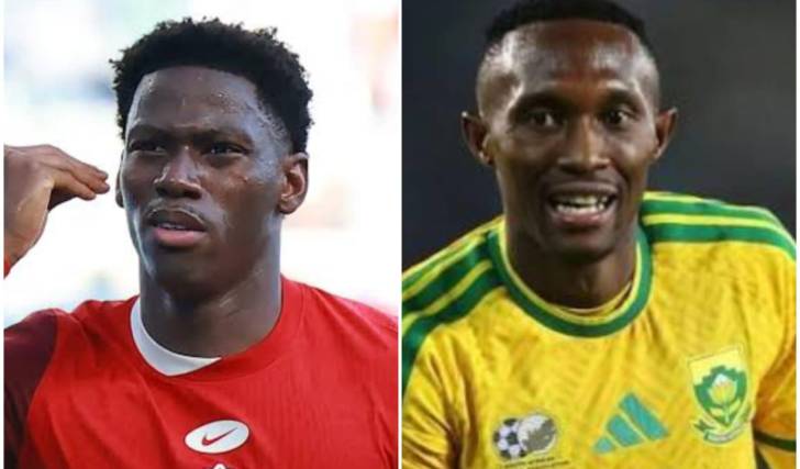 El canadiense David (izq.) y el sudafricano Maseko. 
