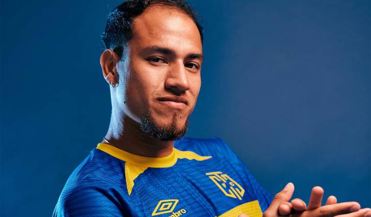 Marcelo Suárez, jugador del Cape Town City de Sudáfrica. 