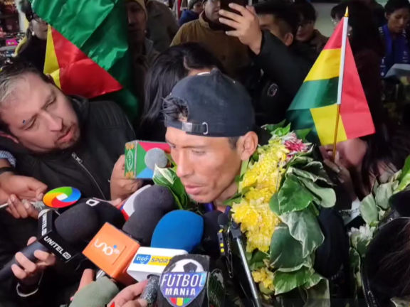 Garibay arriba a Bolivia y ya piensa en el mundial de atletismo de Tokio