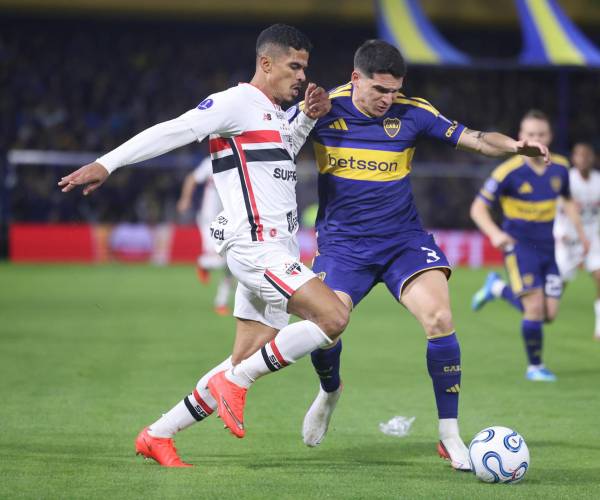 Boca Juniors vence por la mínima diferencia a Sao Paulo (1-0) en la Bombonera
