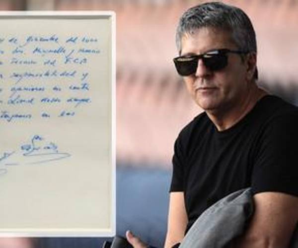 El día que Jorge Messi firmó en una servilleta y le cambió la vida a su familia