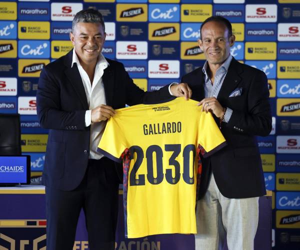 Marcelo Gallardo se pone al mando de Ecuador con la misión de lograr “un salto de calidad”