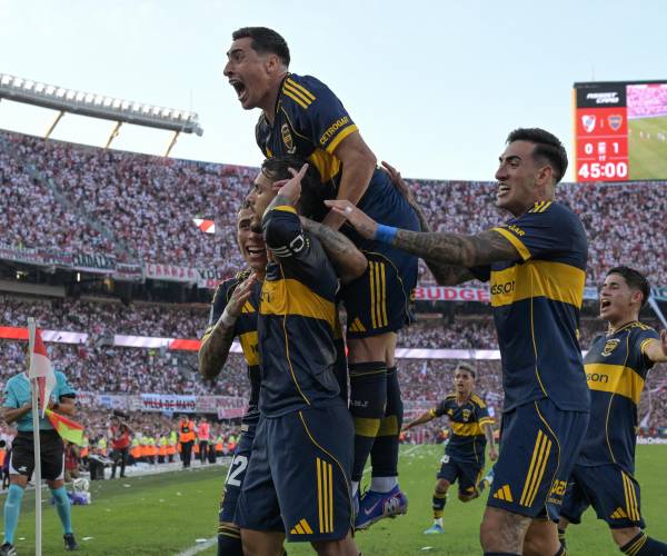 Boca Juniors gana 1-0 a River Plate el Superclásico del fútbol argentino